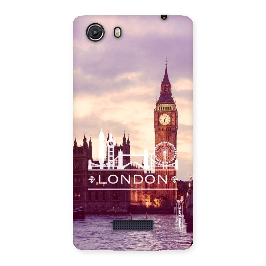 City Tower Back Case for Micromax Unite 3