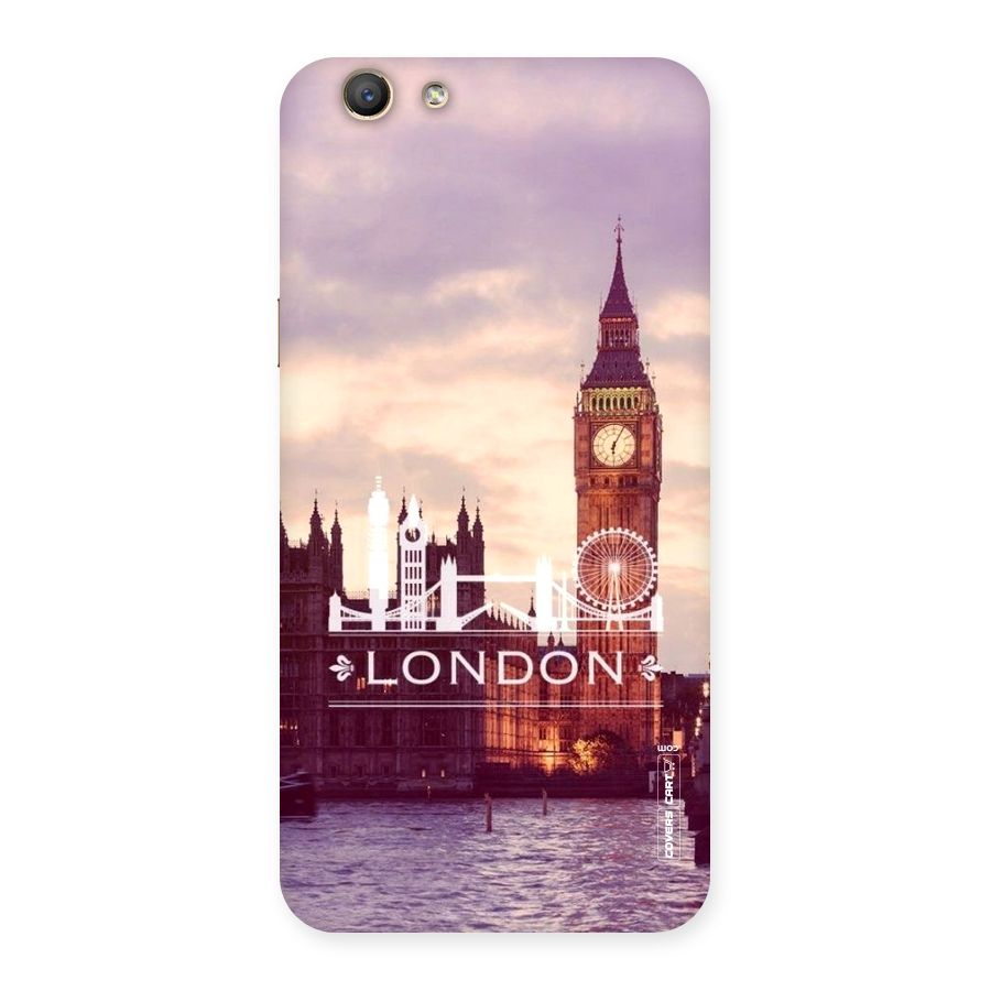 City Tower Back Case for Oppo F1s