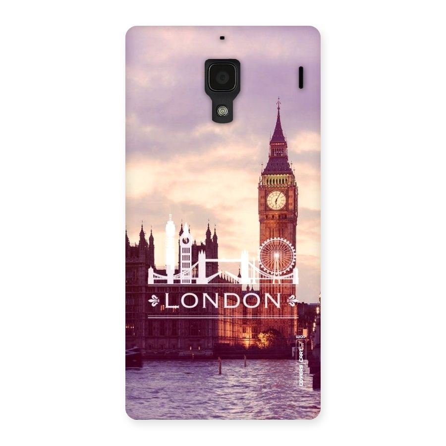 City Tower Back Case for Redmi 1S