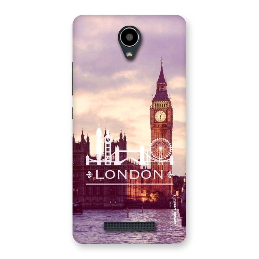 City Tower Back Case for Redmi Note 2