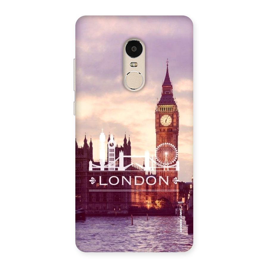 City Tower Back Case for Xiaomi Redmi Note 4