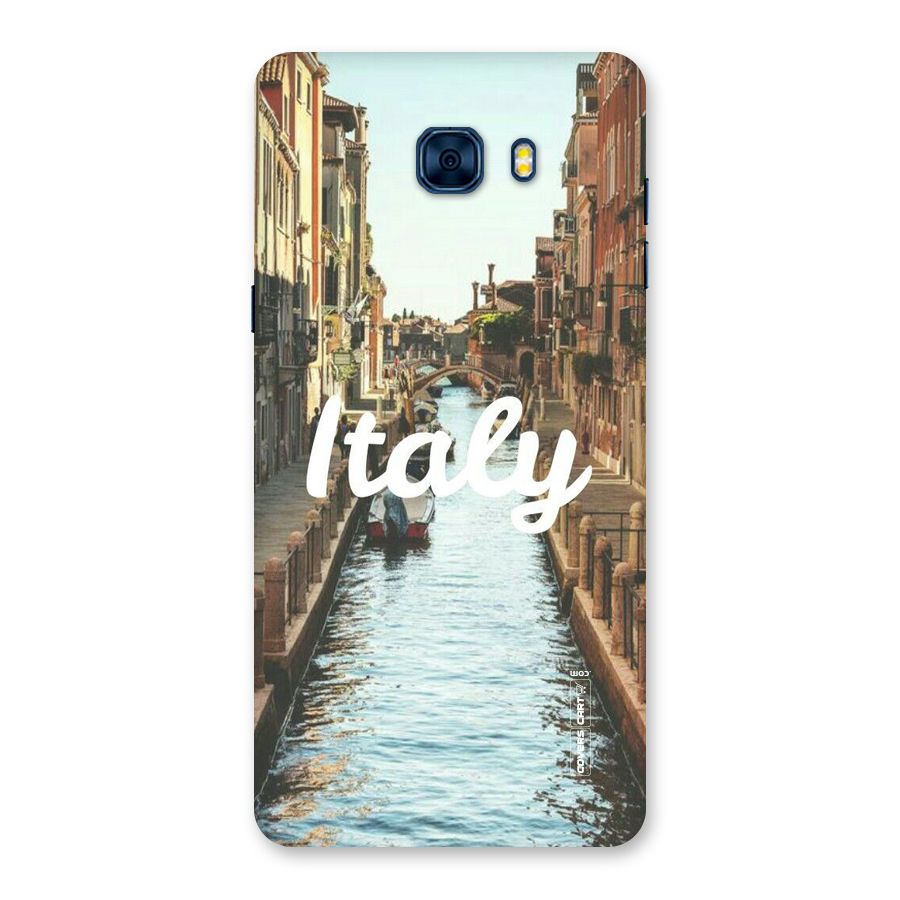 City Travel Back Case for Galaxy C7 Pro