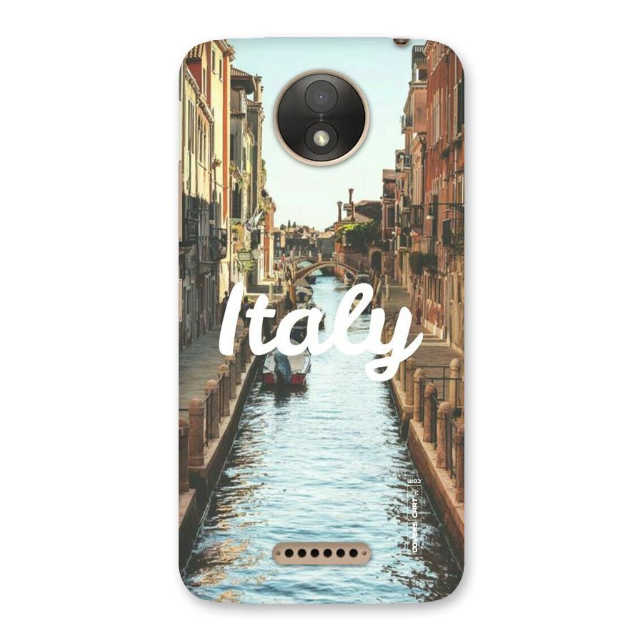 City Travel Back Case for Moto C Plus