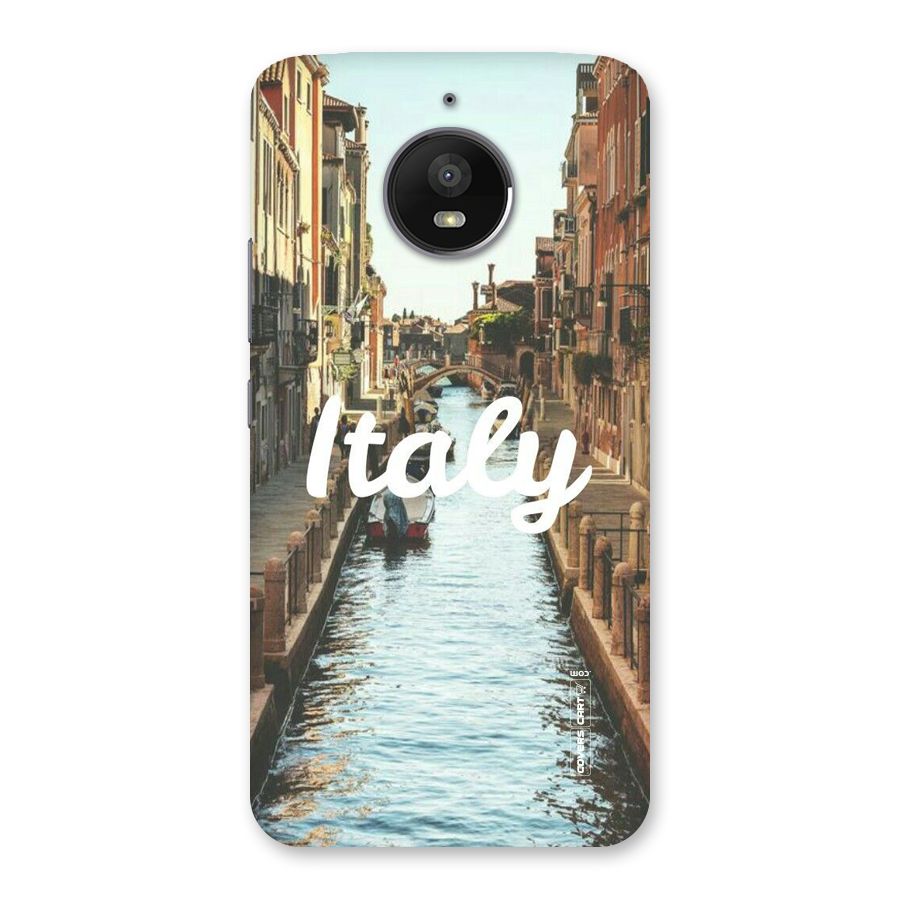City Travel Back Case for Moto E4 Plus