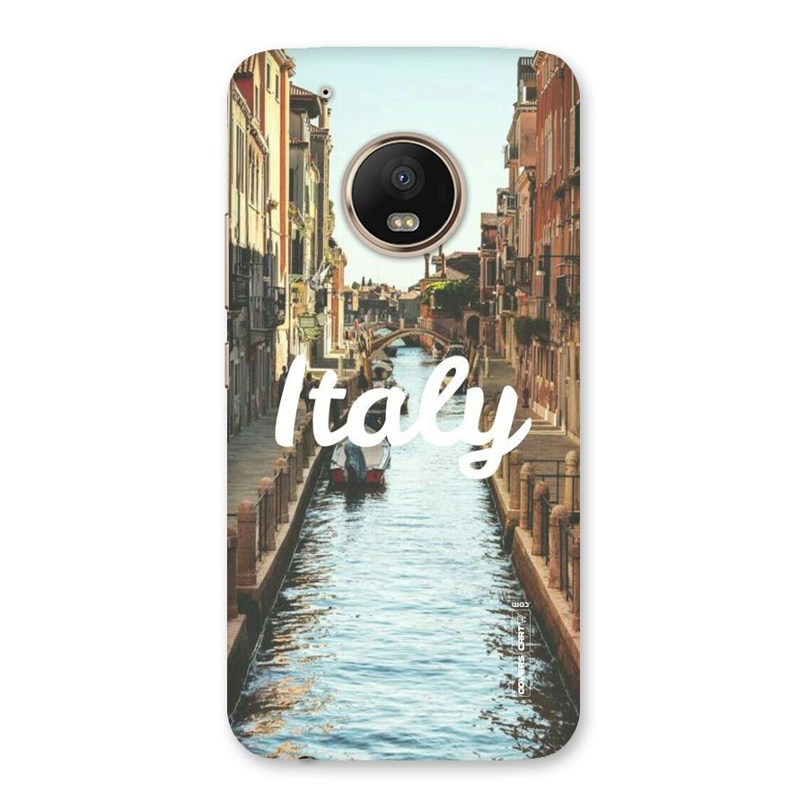City Travel Back Case for Moto G5 Plus