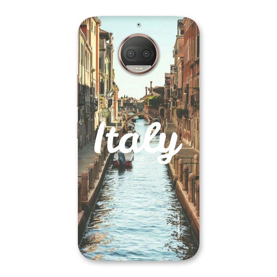 City Travel Back Case for Moto G5s Plus