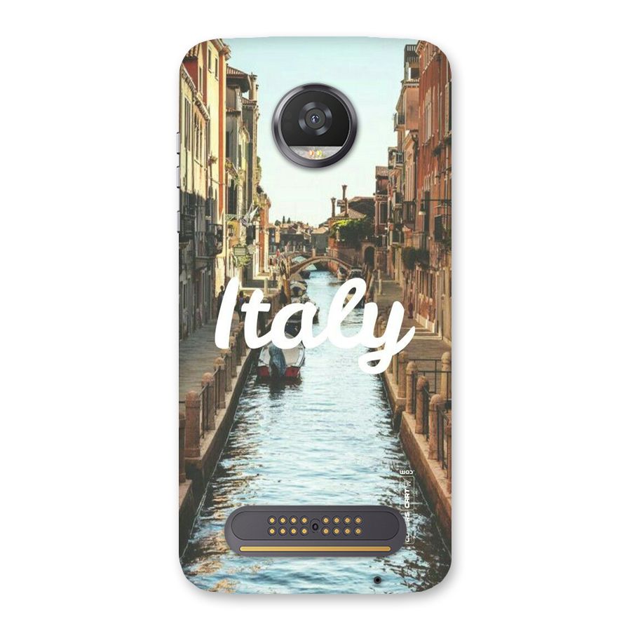 City Travel Back Case for Moto Z2 Play