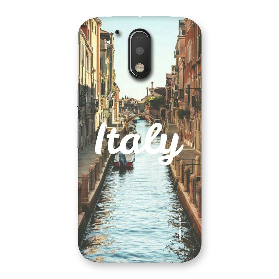 City Travel Back Case for Motorola Moto G4