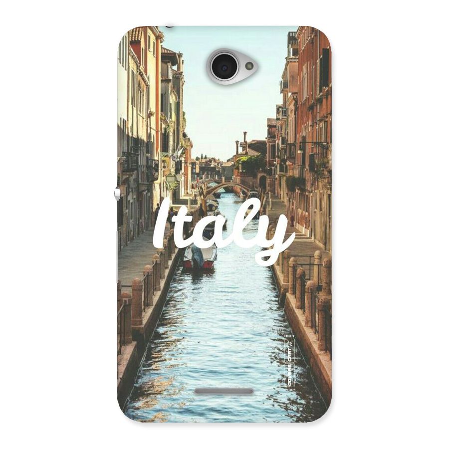 City Travel Back Case for Sony Xperia E4