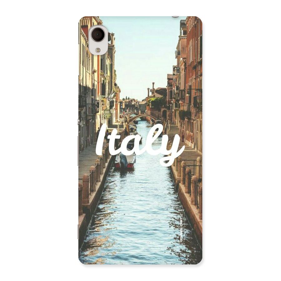 City Travel Back Case for Sony Xperia M4