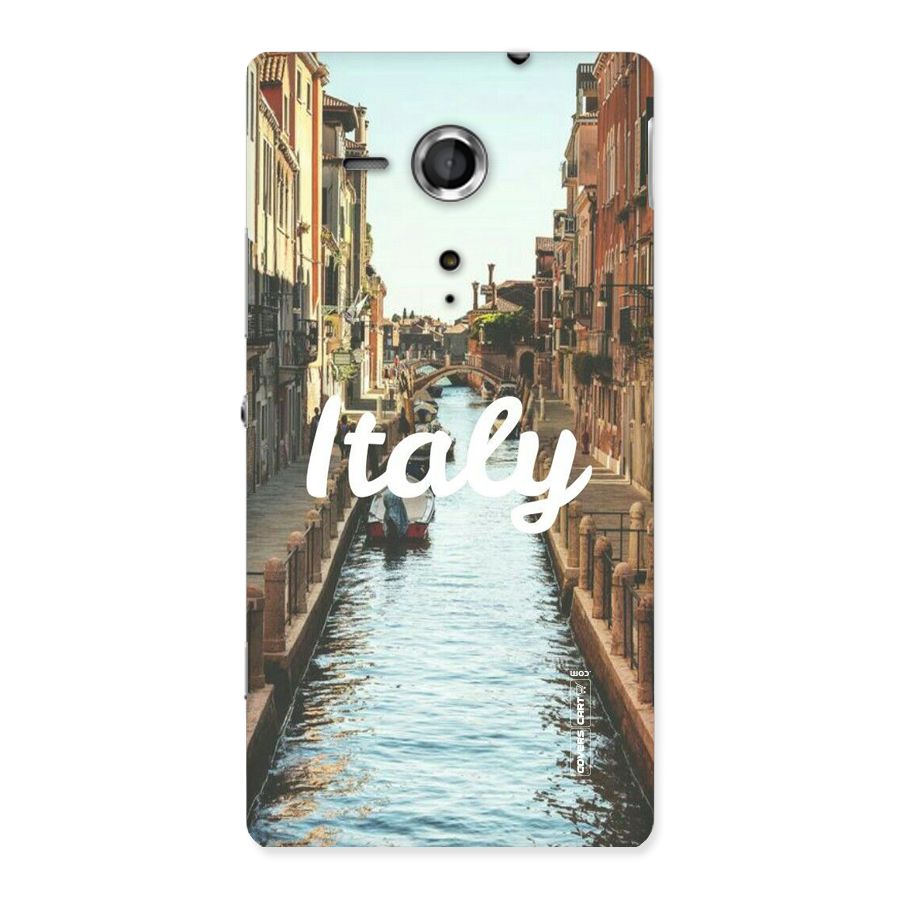 City Travel Back Case for Sony Xperia SP
