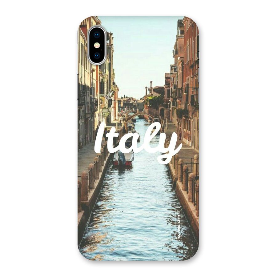 City Travel Back Case for iPhone X