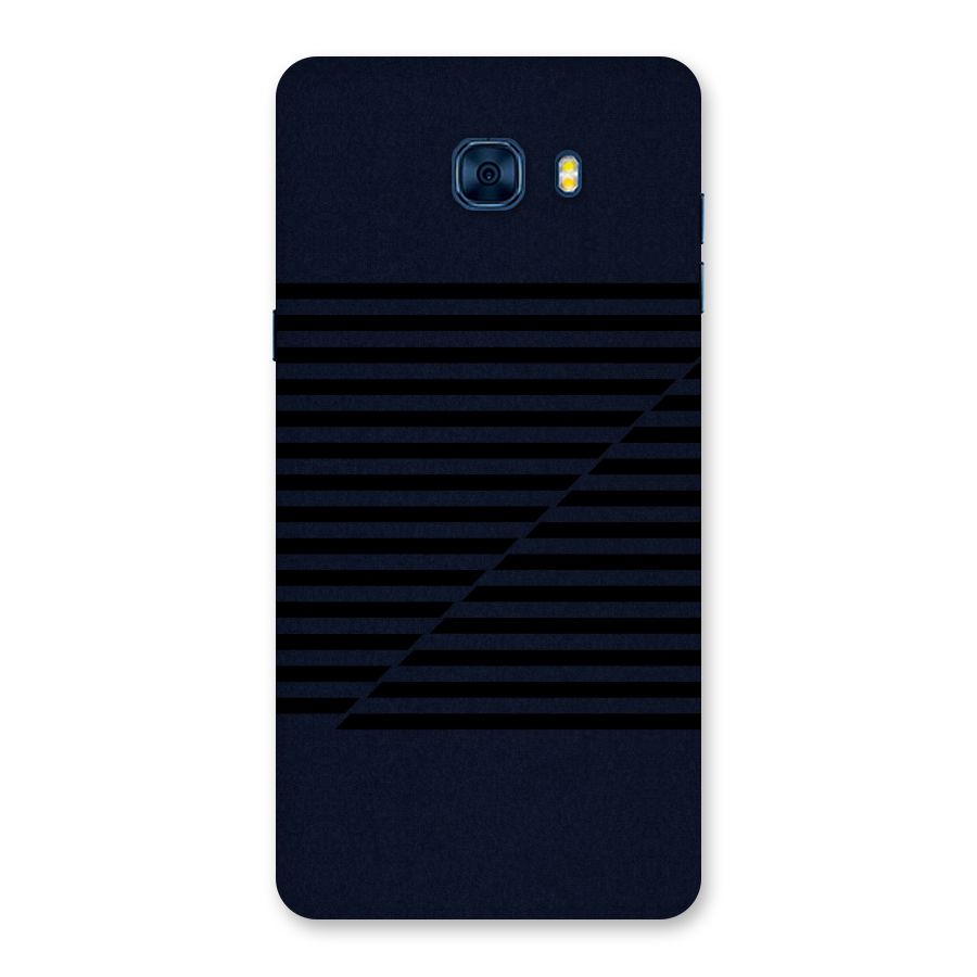 Classic Stripes Cut Back Case for Galaxy C7 Pro