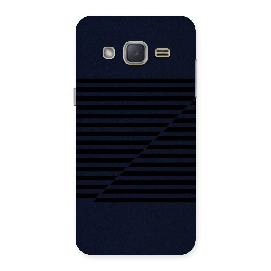 Classic Stripes Cut Back Case for Galaxy J2