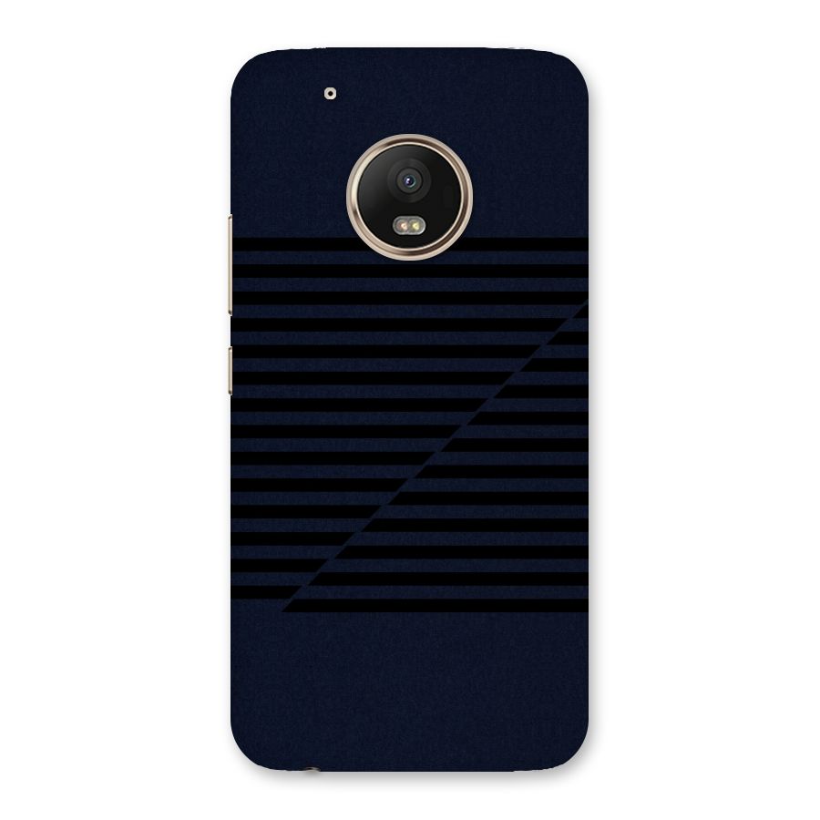 Classic Stripes Cut Back Case for Moto G5 Plus