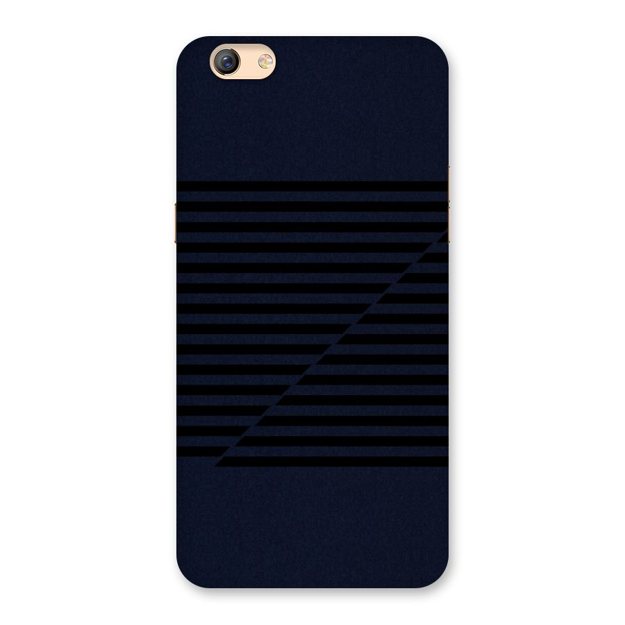 Classic Stripes Cut Back Case for Oppo F3 Plus