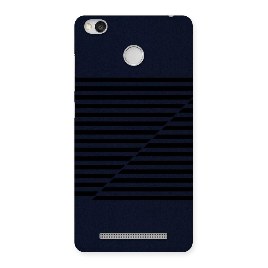Classic Stripes Cut Back Case for Redmi 3S Prime
