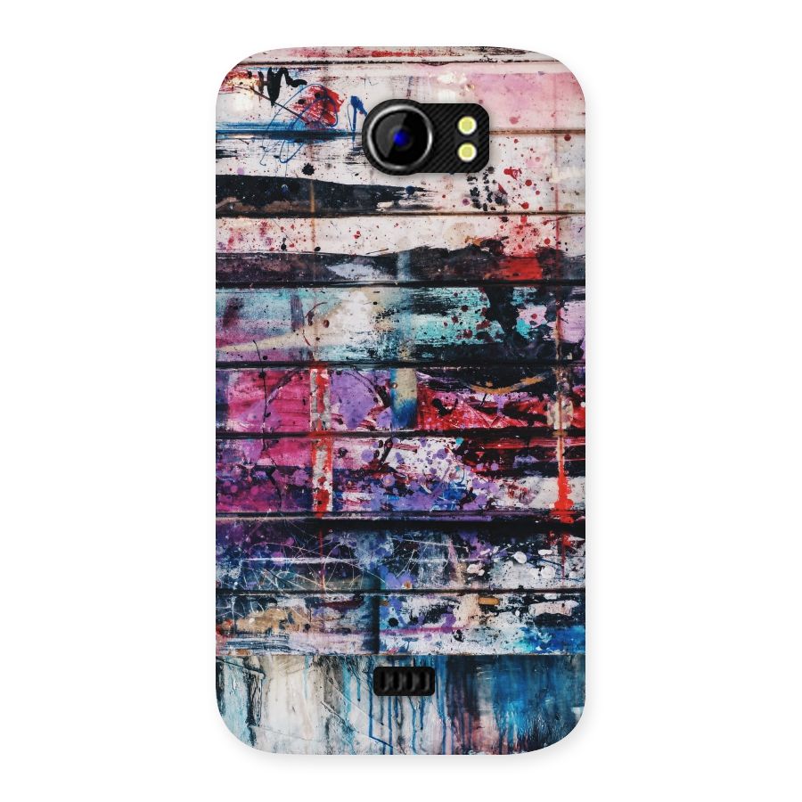 Classic Art Splash Back Case for Micromax Canvas 2 A110