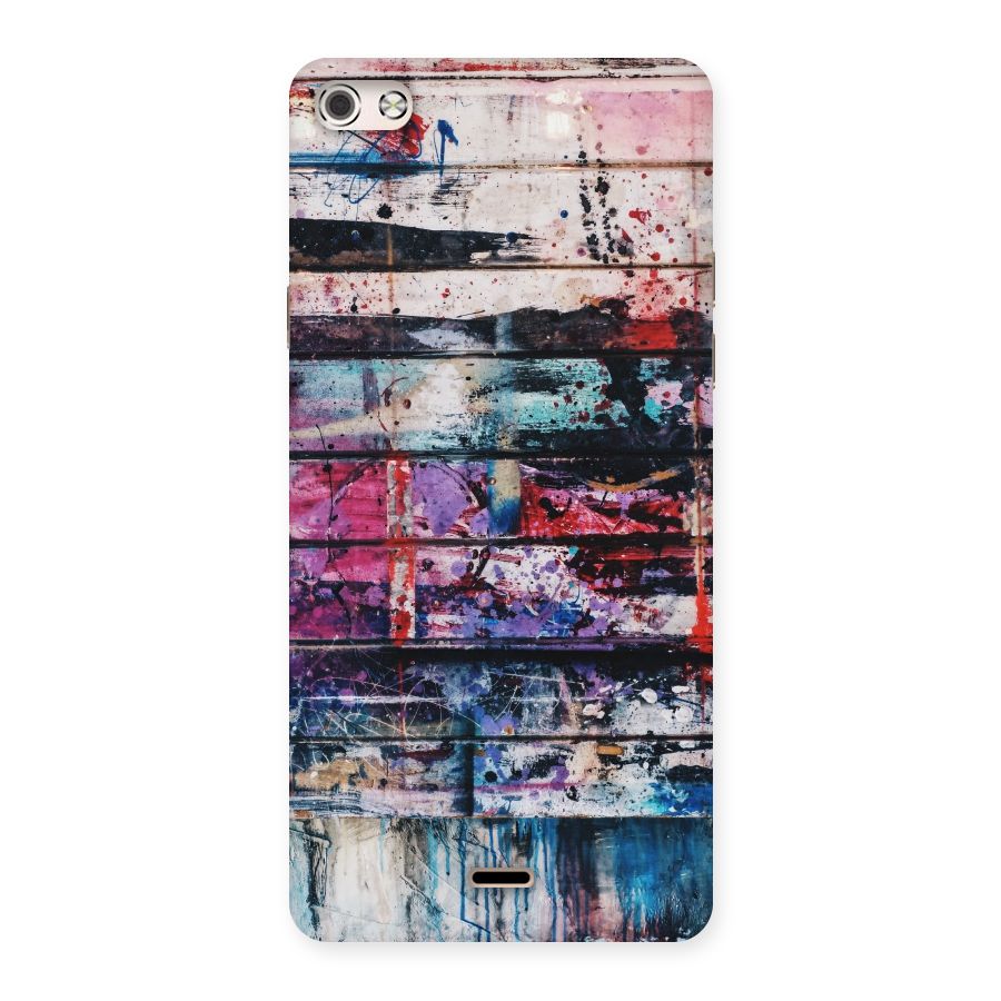 Classic Art Splash Back Case for Micromax Canvas Silver 5
