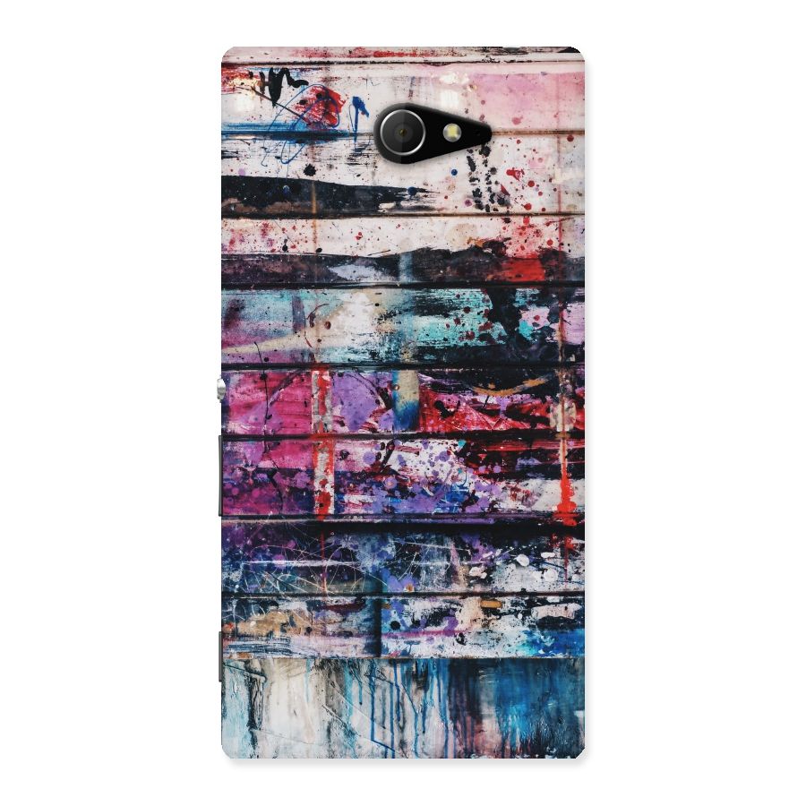 Classic Art Splash Back Case for Sony Xperia M2