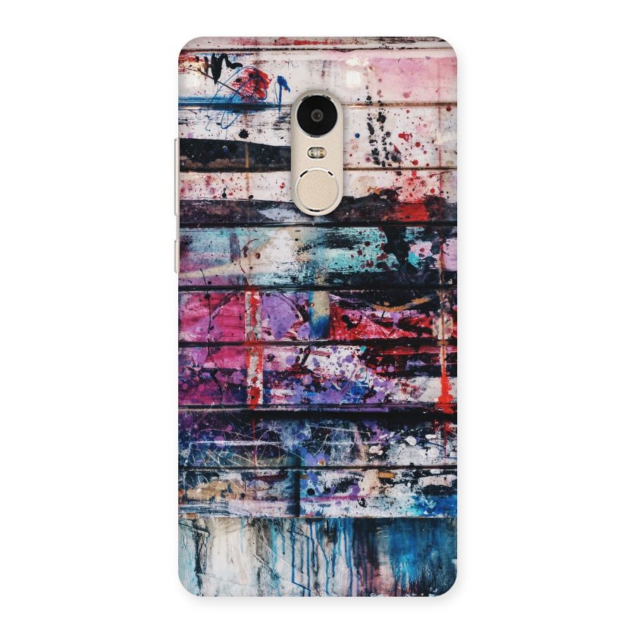 Classic Art Splash Back Case for Xiaomi Redmi Note 4