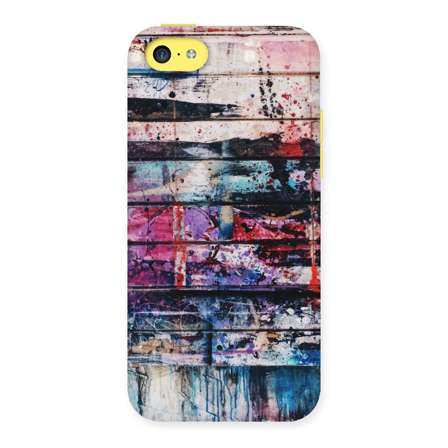 Classic Art Splash Back Case for iPhone 5C