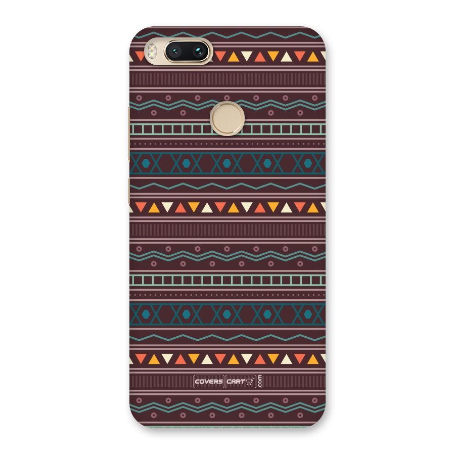 Classic Aztec Pattern Back Case for Mi A1