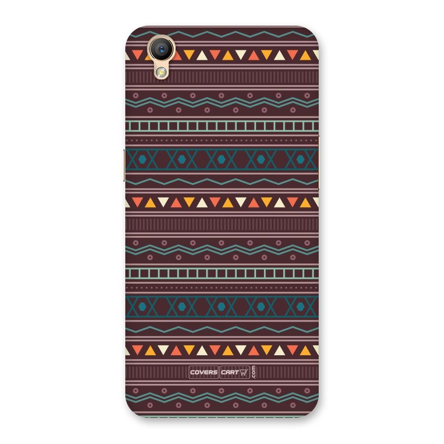 Classic Aztec Pattern Back Case for Oppo A37
