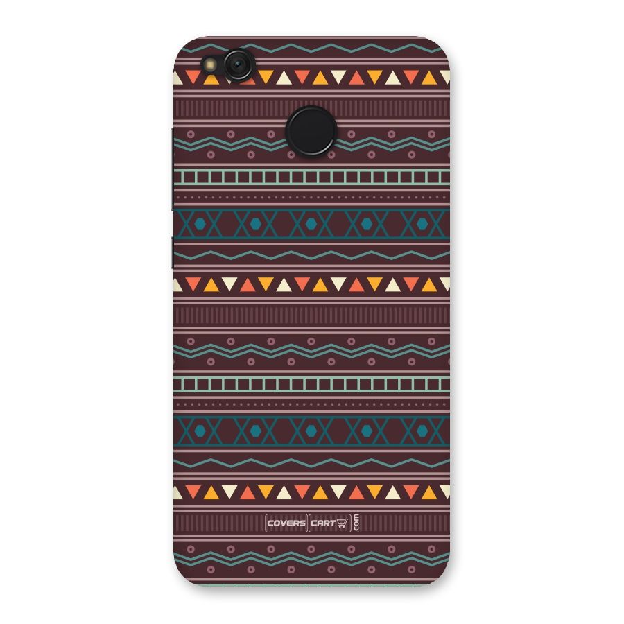 Classic Aztec Pattern Back Case for Redmi 4
