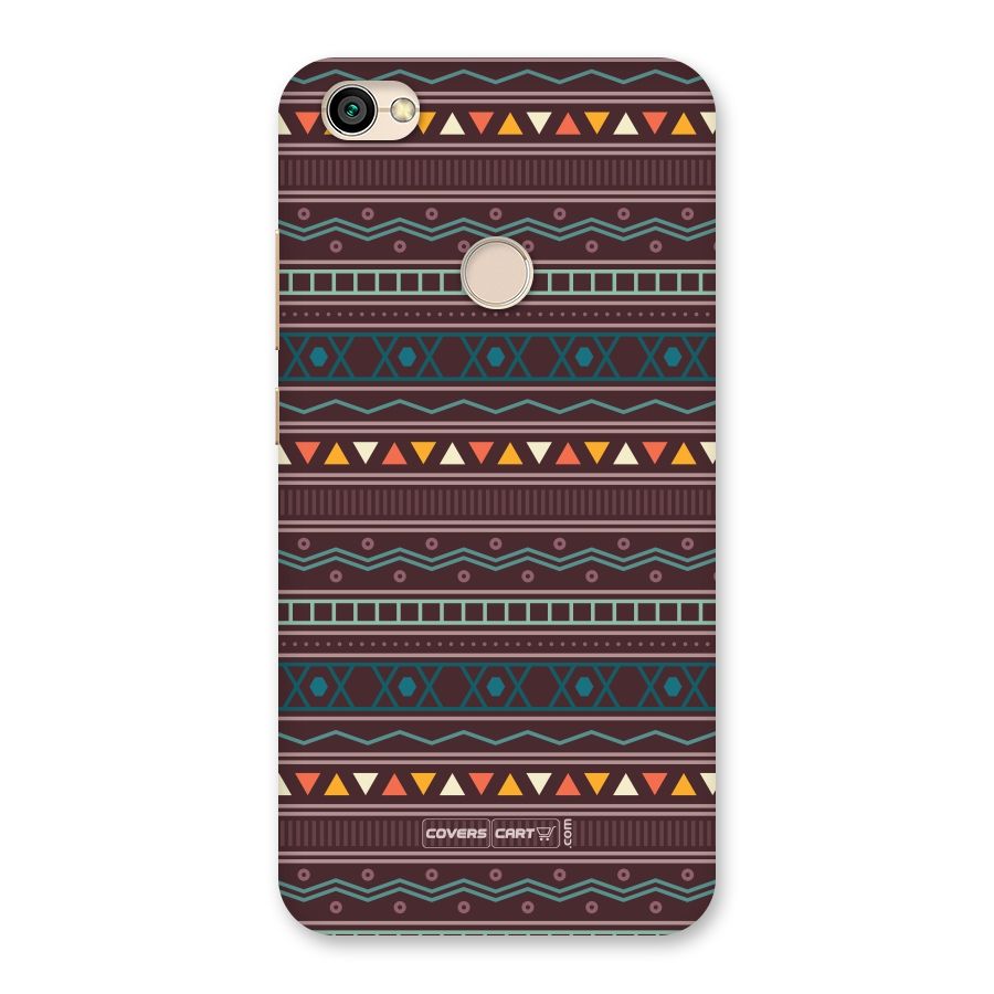 Classic Aztec Pattern Back Case for Redmi Y1 2017