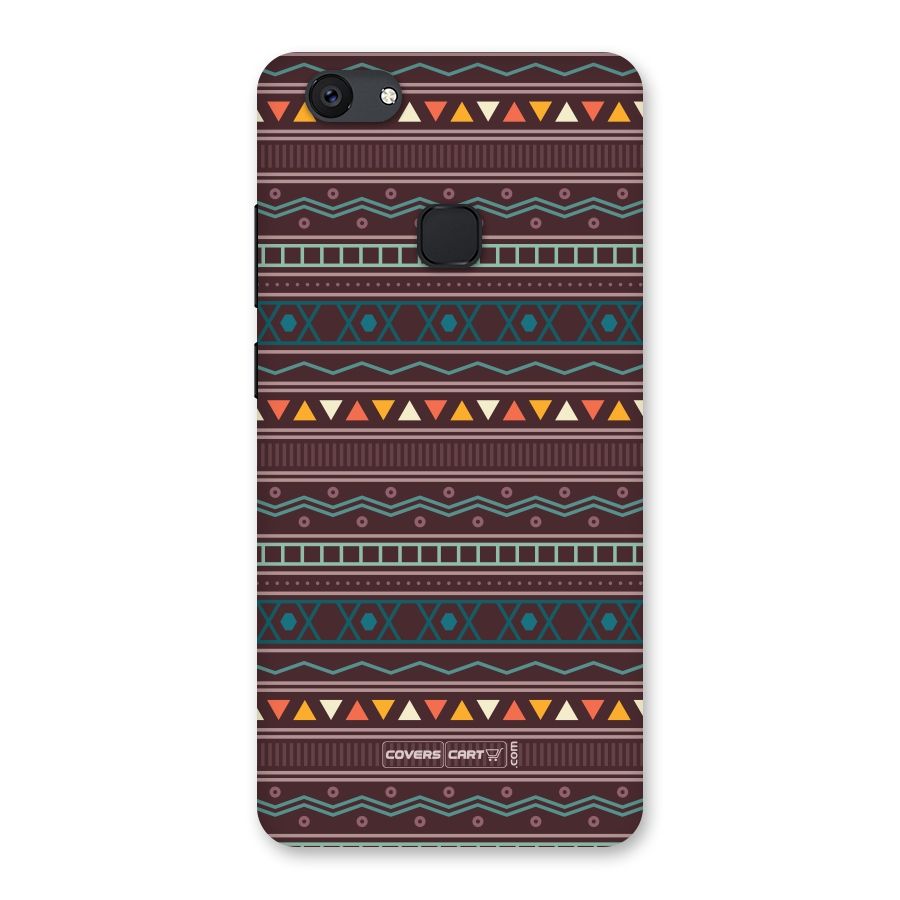 Classic Aztec Pattern Back Case for Vivo V7 Plus