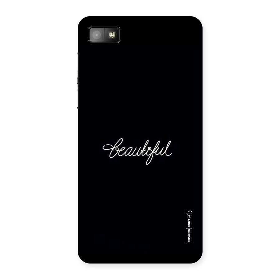 Classic Beautiful Back Case for Blackberry Z10