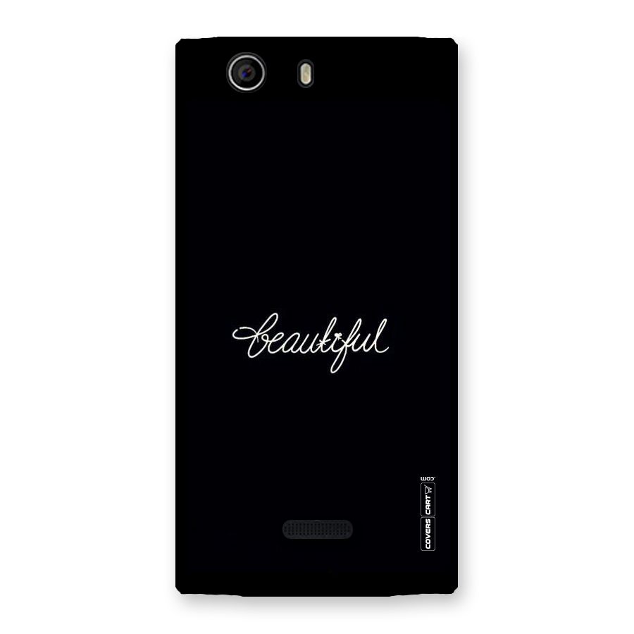 Classic Beautiful Back Case for Canvas Nitro 2 E311