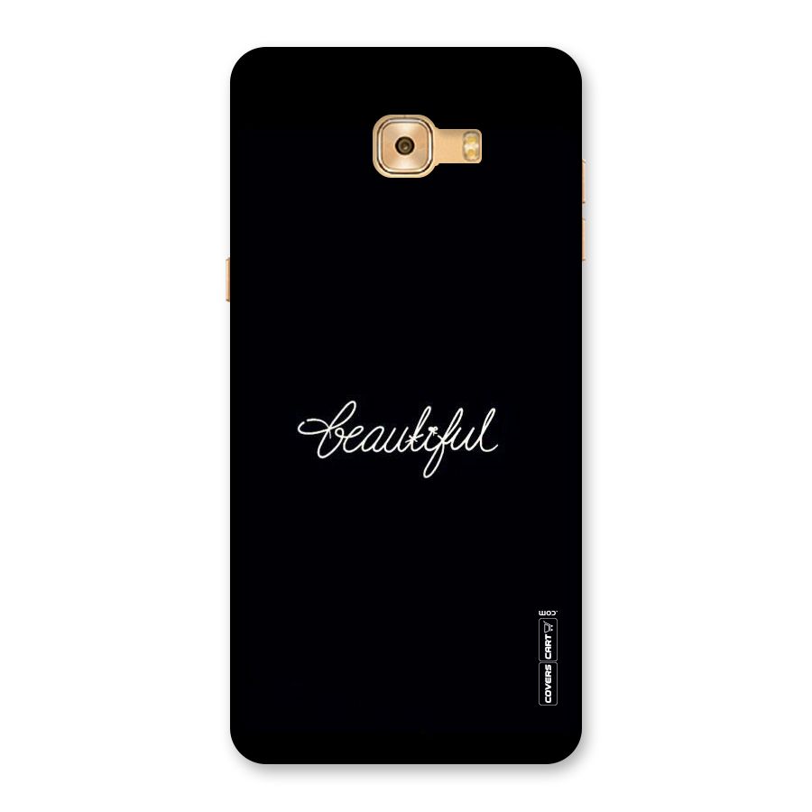 Classic Beautiful Back Case for Galaxy C9 Pro