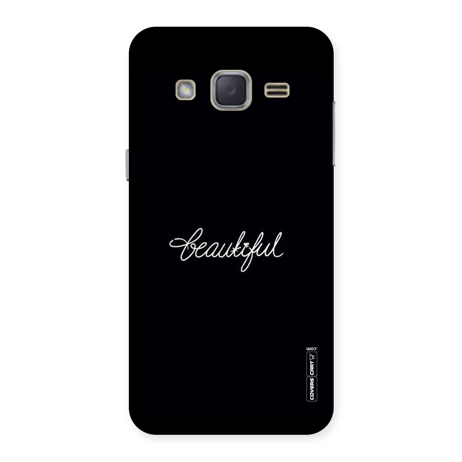 Classic Beautiful Back Case for Galaxy J2
