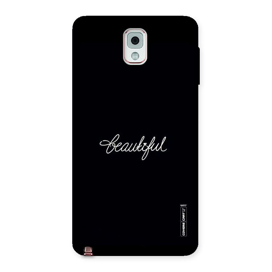 Classic Beautiful Back Case for Galaxy Note 3
