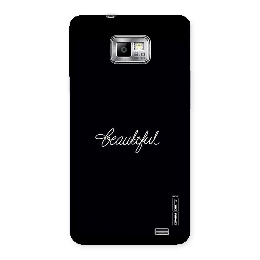 Classic Beautiful Back Case for Galaxy S2