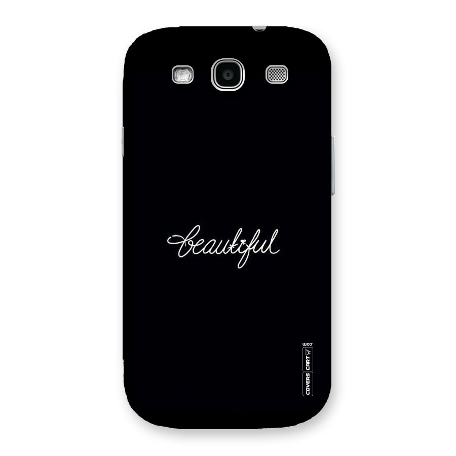 Classic Beautiful Back Case for Galaxy S3