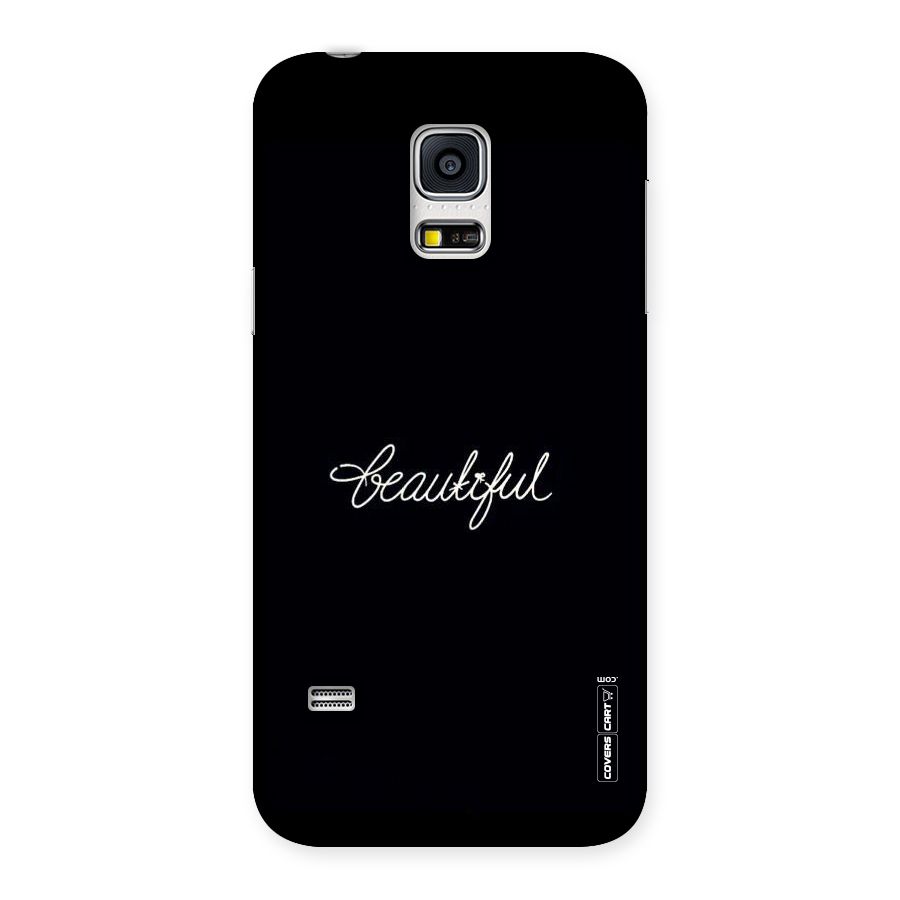 Classic Beautiful Back Case for Galaxy S5 Mini