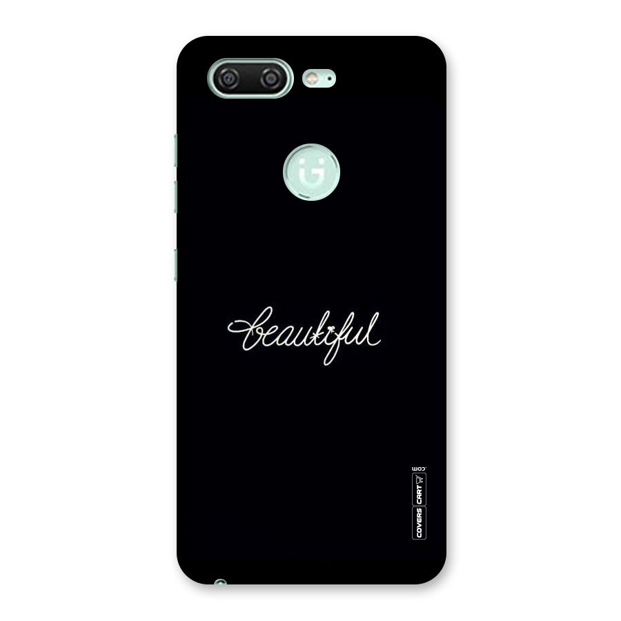 Classic Beautiful Back Case for Gionee S10