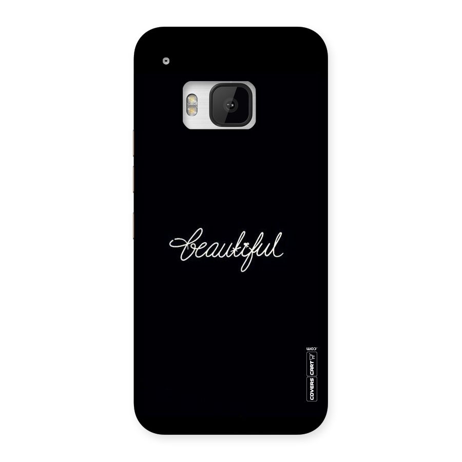 Classic Beautiful Back Case for HTC One M9