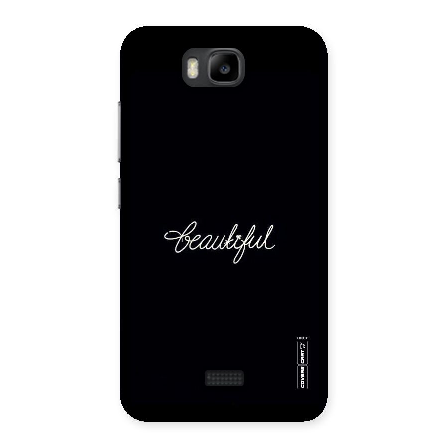 Classic Beautiful Back Case for Honor Bee