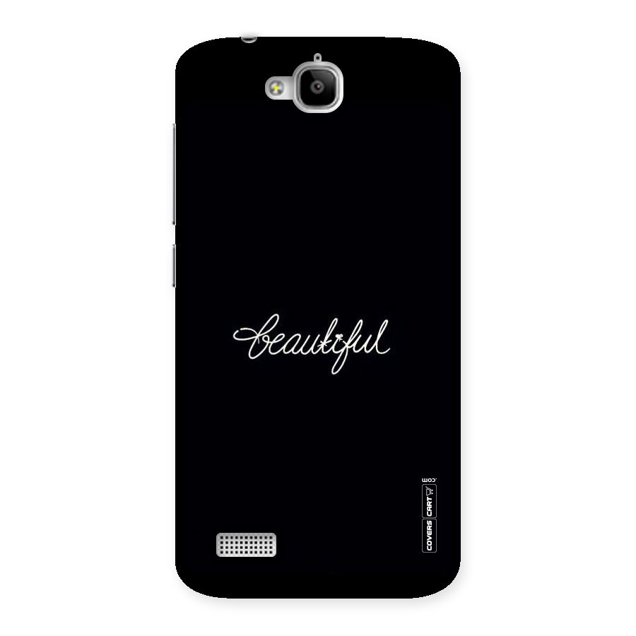 Classic Beautiful Back Case for Honor Holly