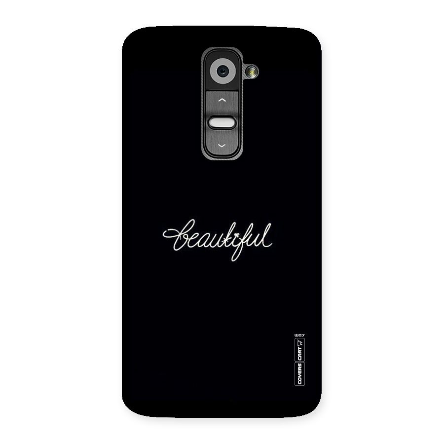 Classic Beautiful Back Case for LG G2