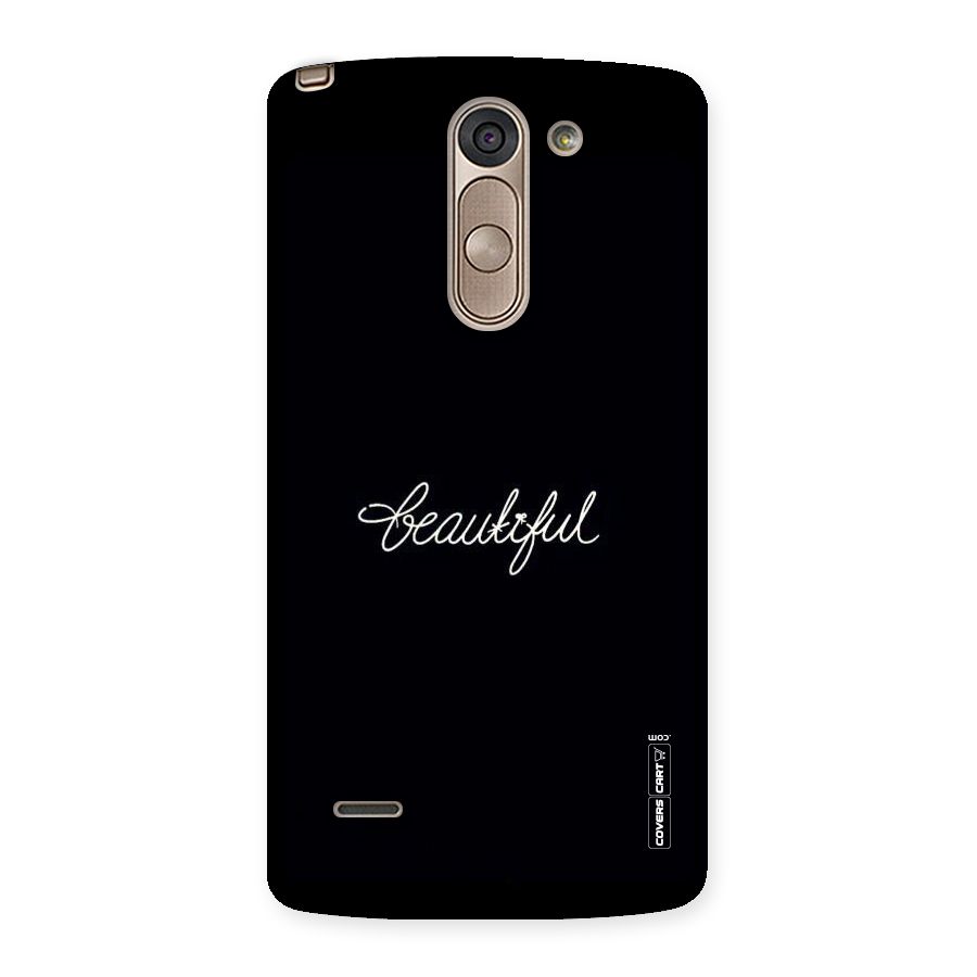 Classic Beautiful Back Case for LG G3 Stylus