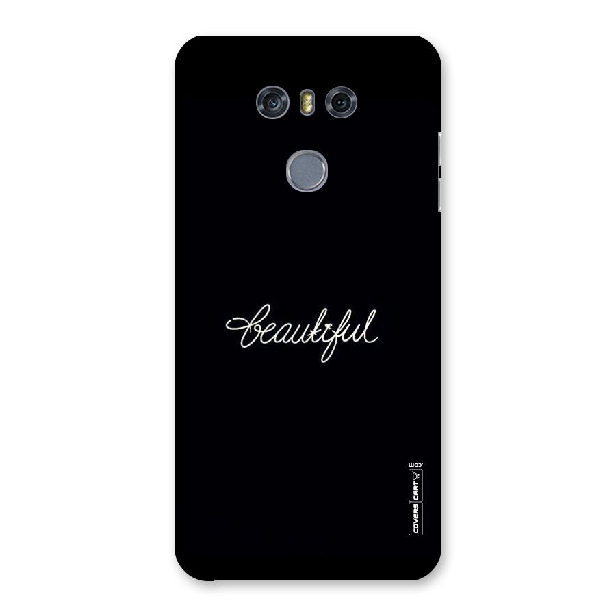 Classic Beautiful Back Case for LG G6