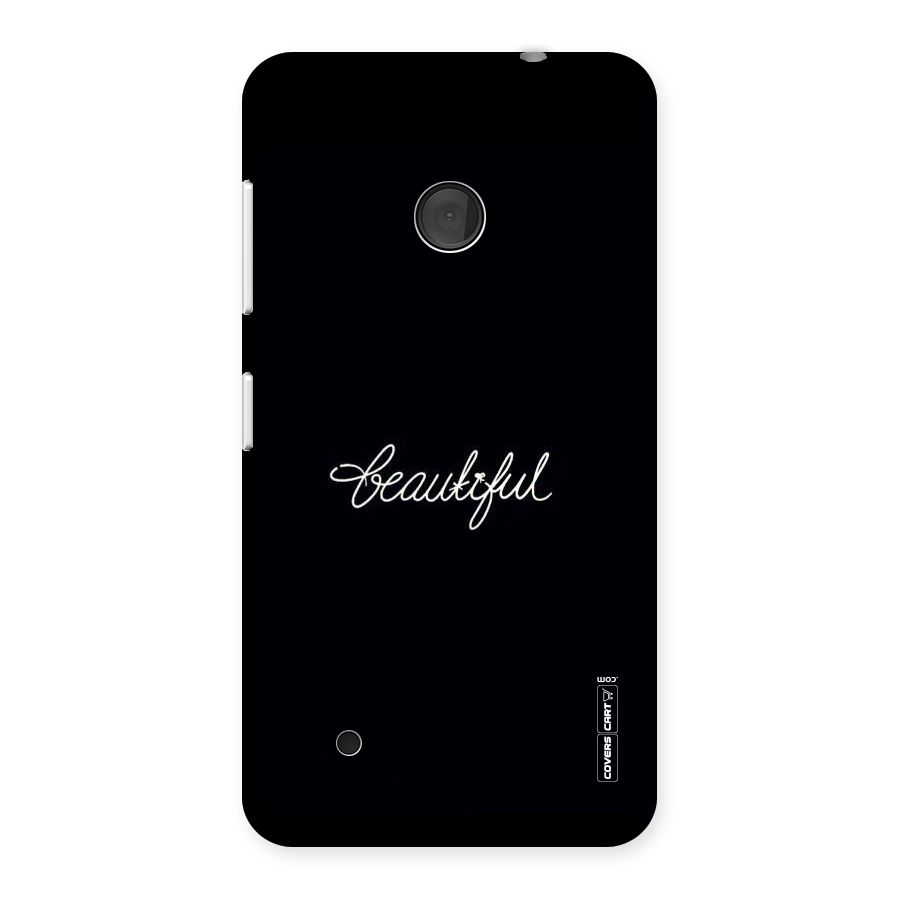 Classic Beautiful Back Case for Lumia 530