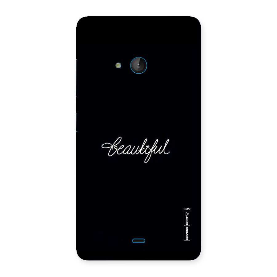 Classic Beautiful Back Case for Lumia 540