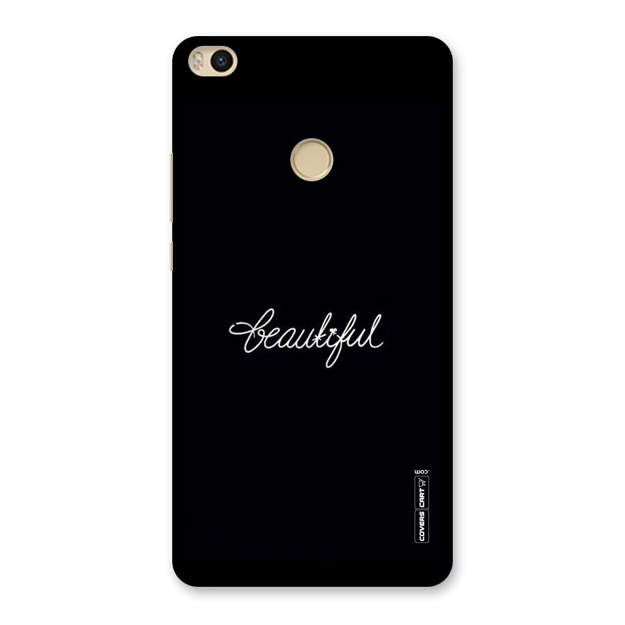 Classic Beautiful Back Case for Mi Max 2