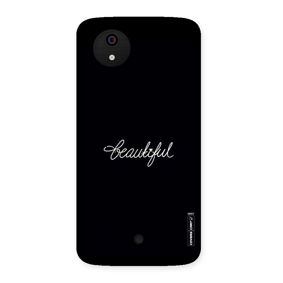 Classic Beautiful Back Case for Micromax Canvas A1